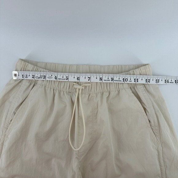 Aerie Offline Cargo Pants Cream Drawstring Waist Joggers Womens Size S Lounge - Picture 9 of 13